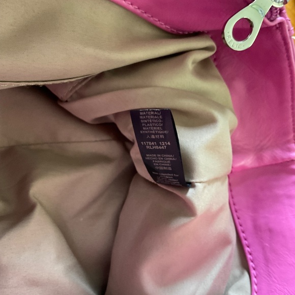 Relic 1992 Caraway Hot Pink Fusia Retro Vintage Shoulder Bag Purse - Picture 10 of 12